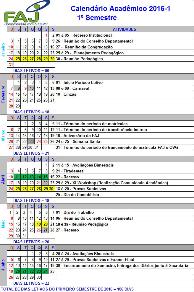 calendario 2016 1 